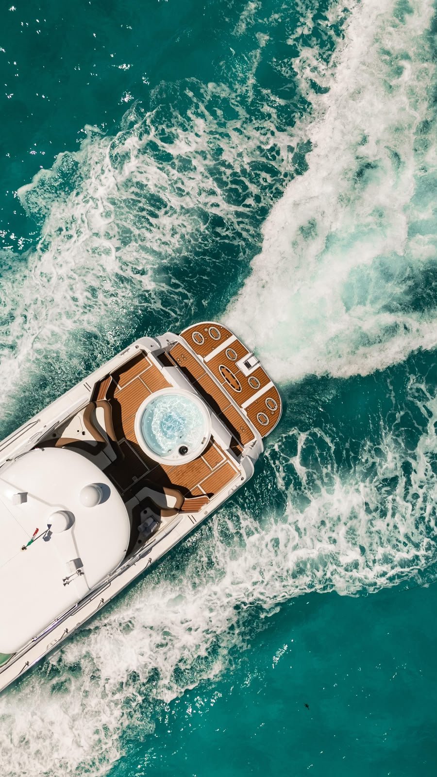 Yacht exterior and deck