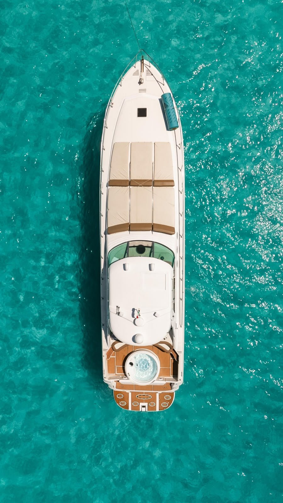 Yacht exterior and deck