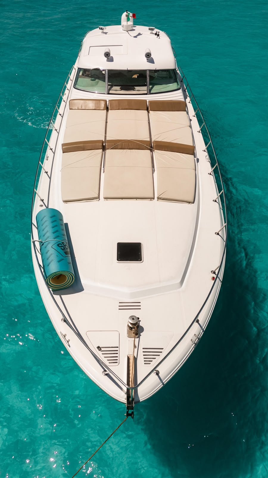 Yacht exterior and deck