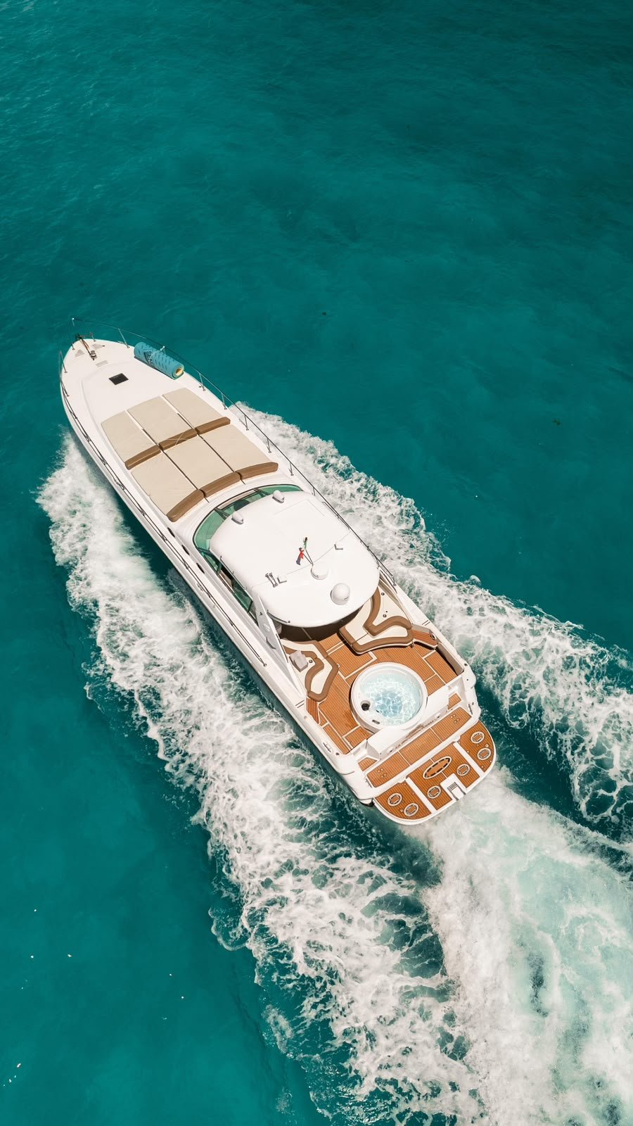 Yacht exterior and deck