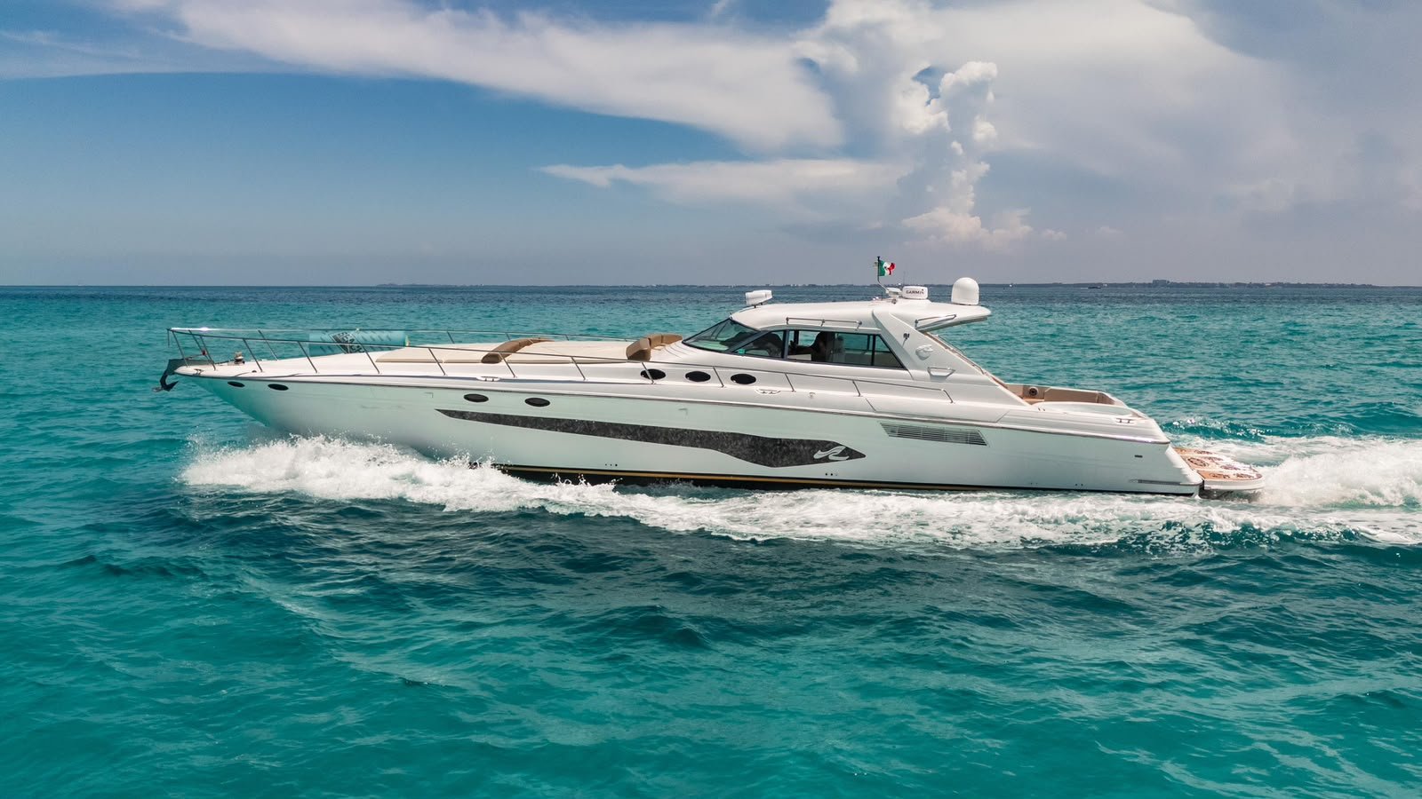 Yacht exterior and deck