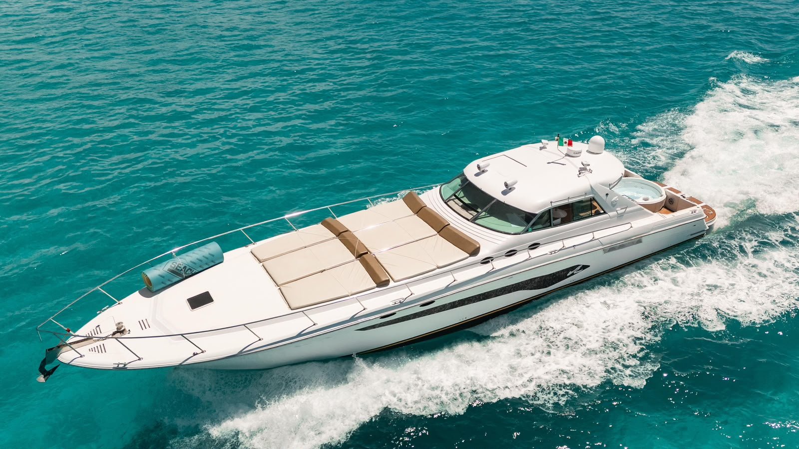 Yacht exterior and deck