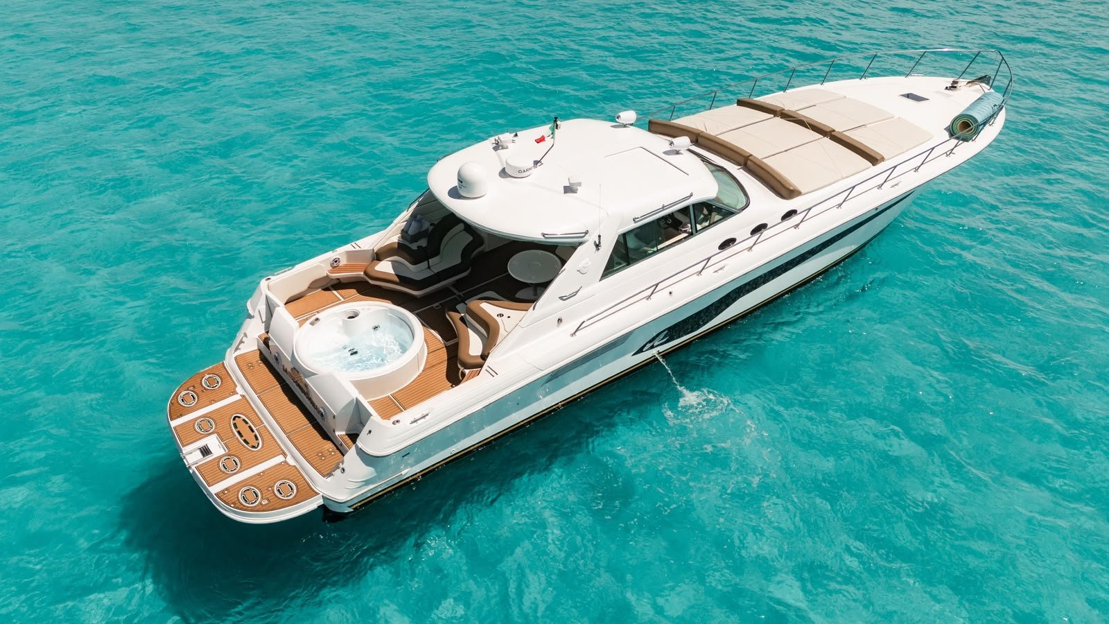 Yacht exterior and deck