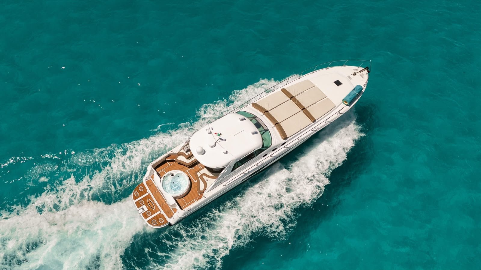 Yacht exterior and deck