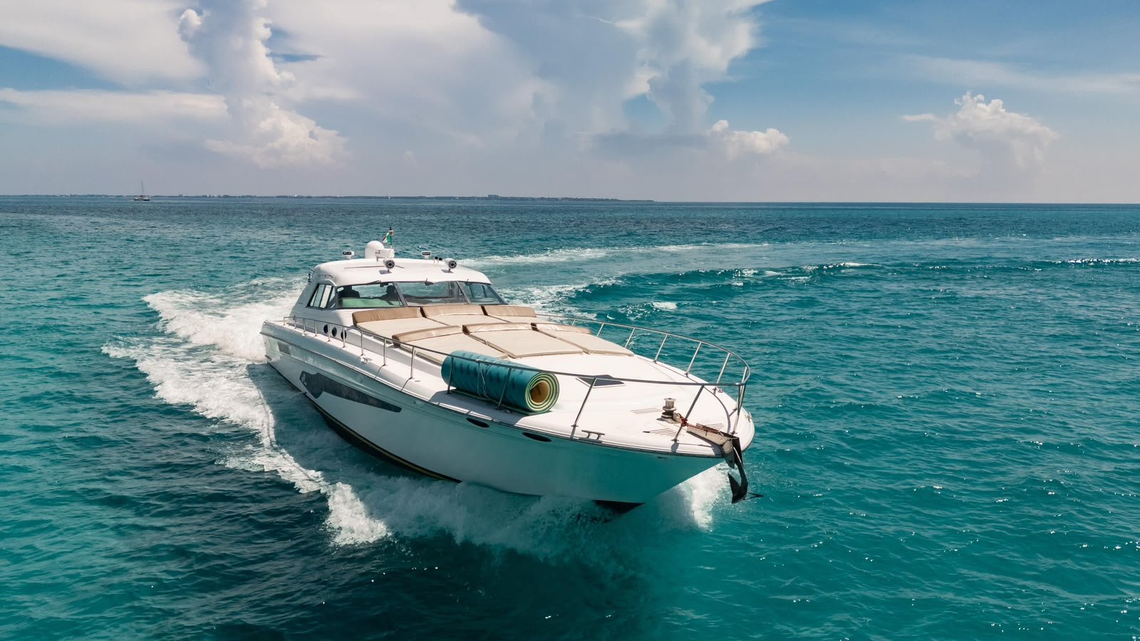 Yacht exterior and deck