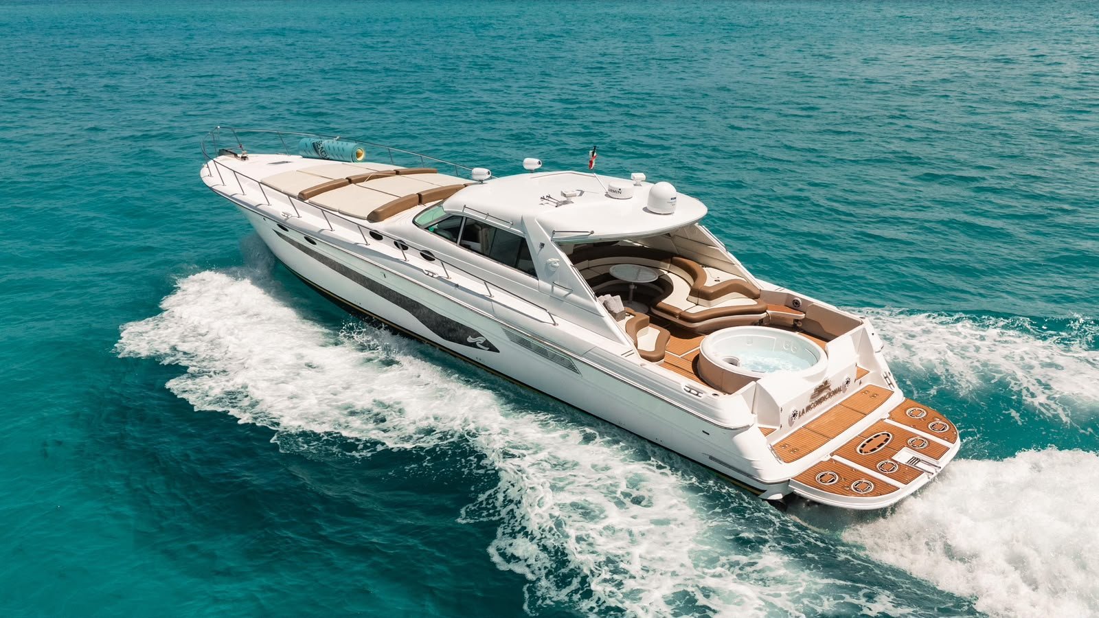 Yacht exterior and deck