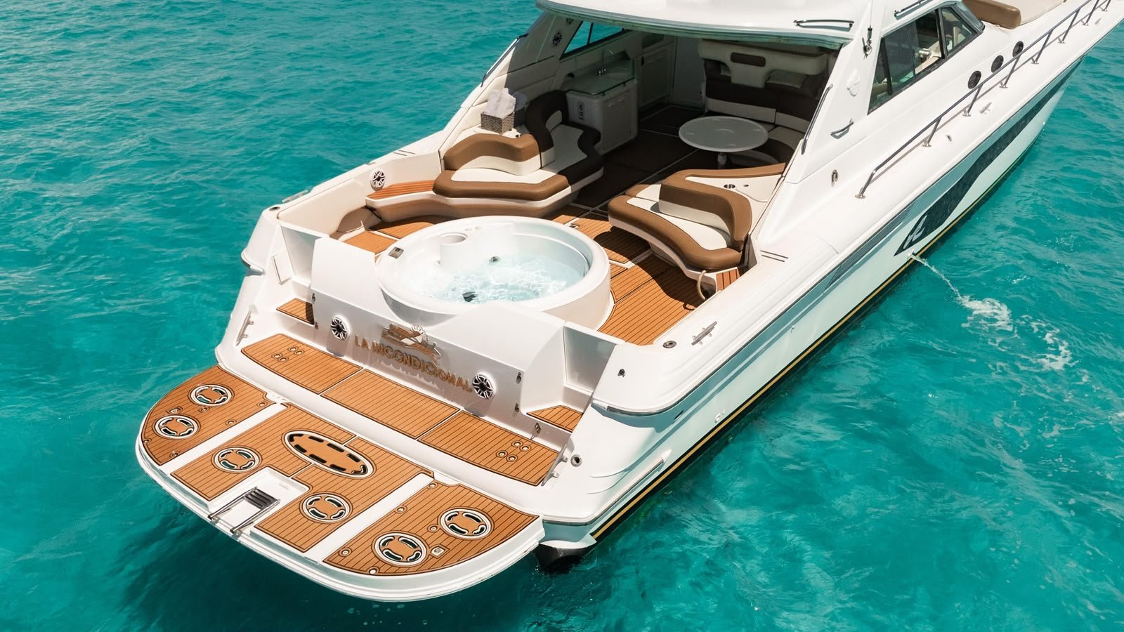 Yacht exterior and deck